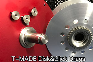 T-made フライリール disk&click drag
